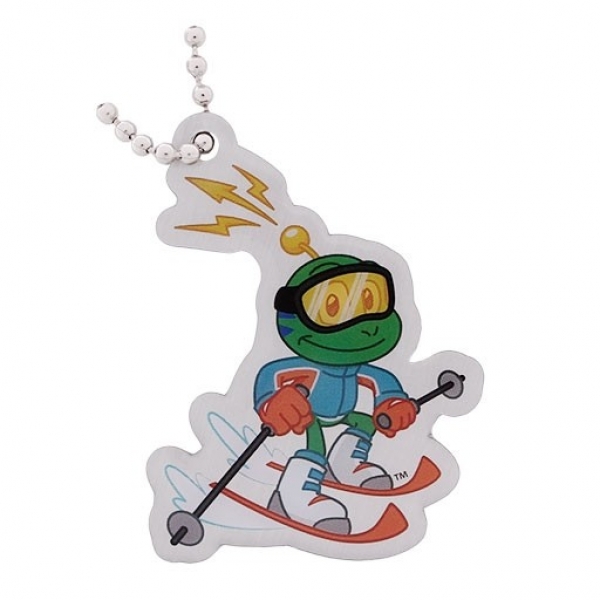Skiing- Signal the Frog® Winter Sports Travel Tag