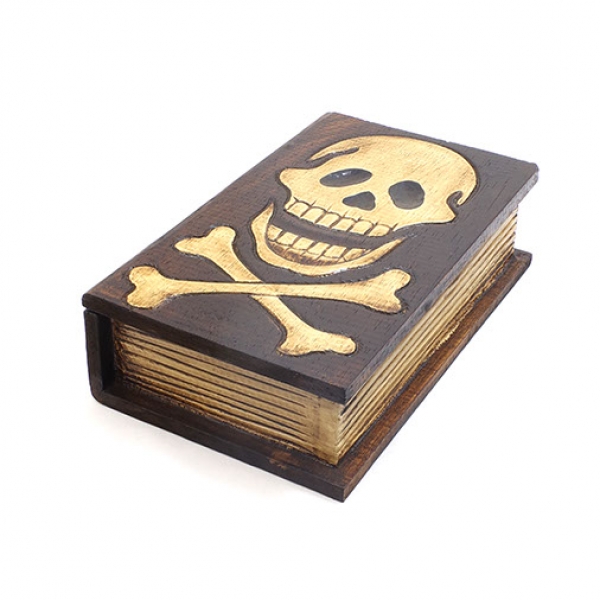 Totenkopf Buch Box