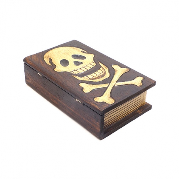 Skull Book Box