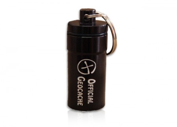 Micro Tube-Geocache - black